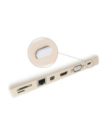 DELOCK κάλυμμα προστασίας για θύρα USB-C 64095, λευκό, 10τμχ