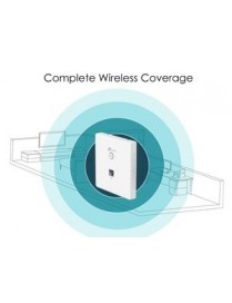 TP-LINK ασύρματο access point EAP115-Wall 300Mbps, επιτοίχιο, Ver. 1.0