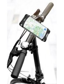 USAMS βάση ποδηλάτου για smartphone US-ZJ053, λαστιχένια, μαύρη