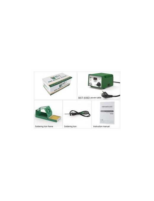 BEST Soldering station BST-939D, 90W, 200-480°C
