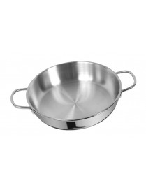 METALSOMMA Σαγανάκι 150/24, AISI 430, inox, 24cm