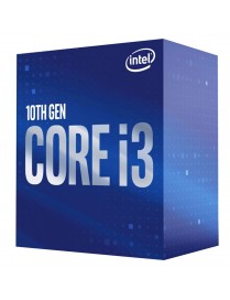 INTEL CPU Core i3-10100, Quad Core, 3.6GHz, 6MB Cache, LGA1200