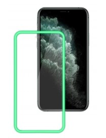 POWERTECH Tempered Glass 5D, φωσφοριζέ, full glue, για iPhone SE 2020