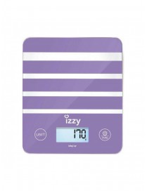 Izzy IZ-7006 Ψηφιακή Ζυγαριά Κουζίνας 1gr/10kg Purple