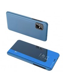 POWERTECH θήκη Clear view MOB-1511, Samsung S20 Plus, μπλε