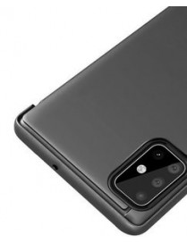 POWERTECH θήκη Clear view MOB-1515, Huawei P Smart 2020, μαύρη
