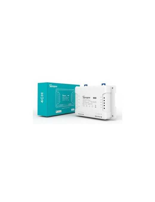 SONOFF Smart Διακόπτης WiFi 4CH R3, 4 θέσεων, 16A, λευκός
