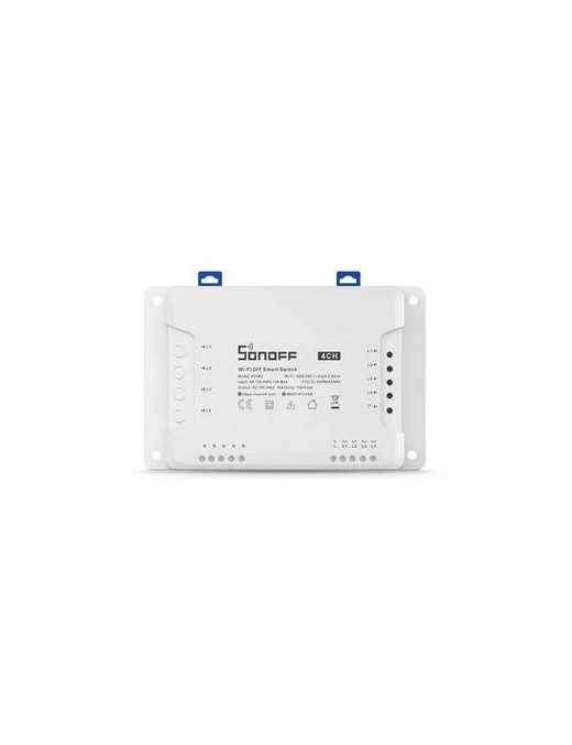 SONOFF Smart Διακόπτης WiFi 4CH R3, 4 θέσεων, 16A, λευκός
