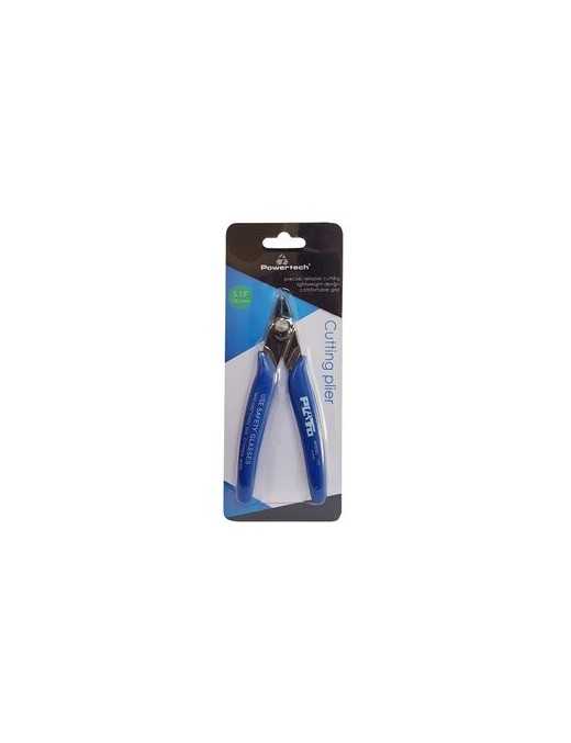 POWERTECH πλάγιος κόφτης PT-857, 5.15", μπλε