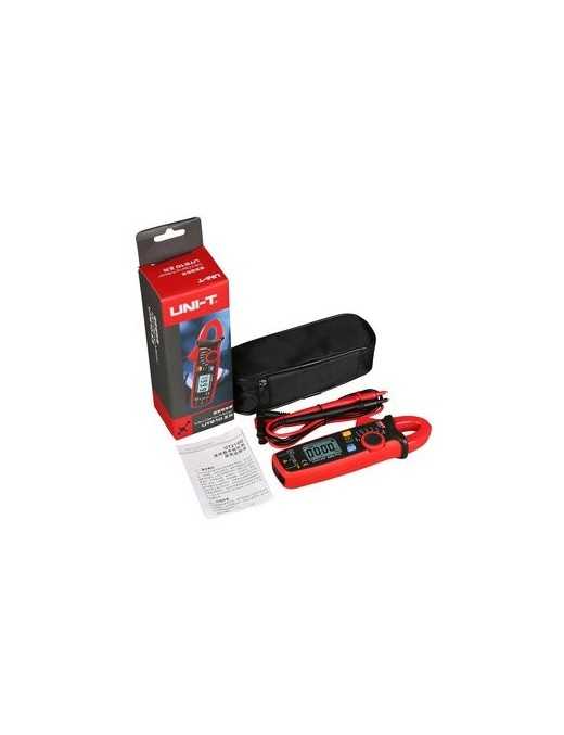 UNI-T πολύμετρο & αμπεροτσιμπίδα UT210E, 100A AC/DC, NCV, True RMS