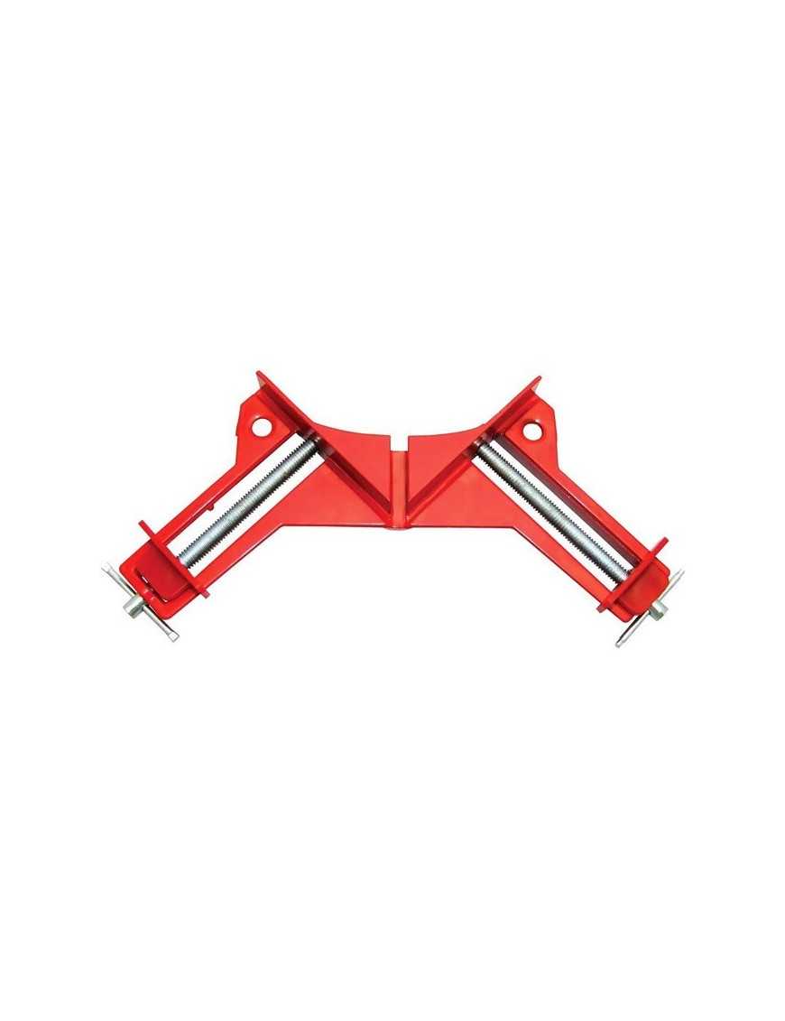 POWERTECH γωνιακός σφιγκτήρας 90° TOOL-0024, 100mm, κόκκινος