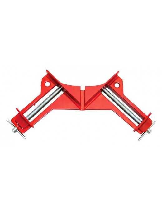 POWERTECH γωνιακός σφιγκτήρας 90° TOOL-0024, 100mm, κόκκινος