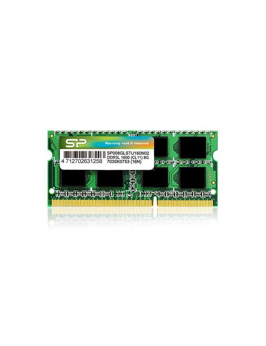 SILICON POWER Μνήμη 8GB DDR3L SODimm, PC3L 12800, 1600MHz, CL11, 1.35v