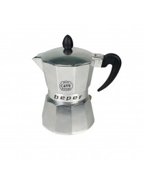 Beper CA.014 Καφετιέρα espresso 3 φλιτζανιών κατάλληλη και για επαγωγικές εστίες