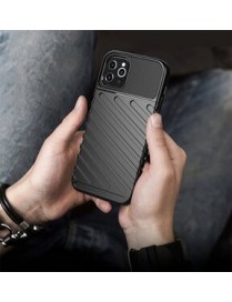 POWERTECH Θήκη Carbon MOB-1558 για iPhone 12 min, μαύρη