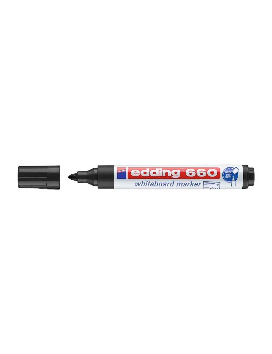 EDDING μαρκαδόρος ασπροπίνακα 660, επαναγεμιζόμενος, μαύρος