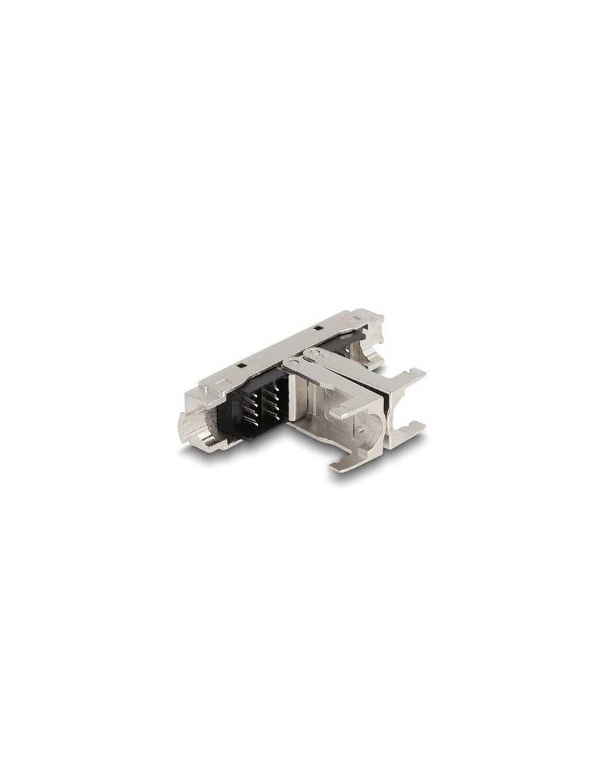 DELOCK αμφίδρομος σύνδεσμος LSA 87064, RJ45 Cat.6A, toolfree