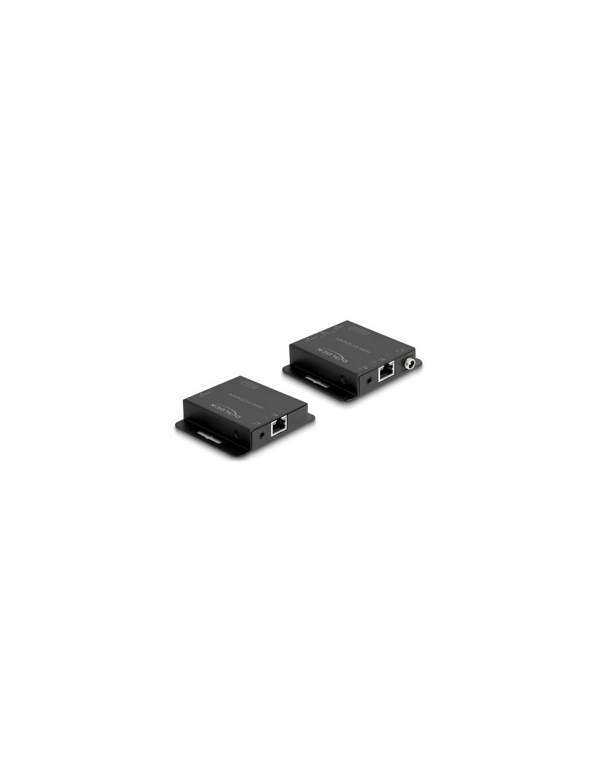 DELOCK HDMI video extender 65832, Cat.6 έως 70m, Power Over Cable, 4K