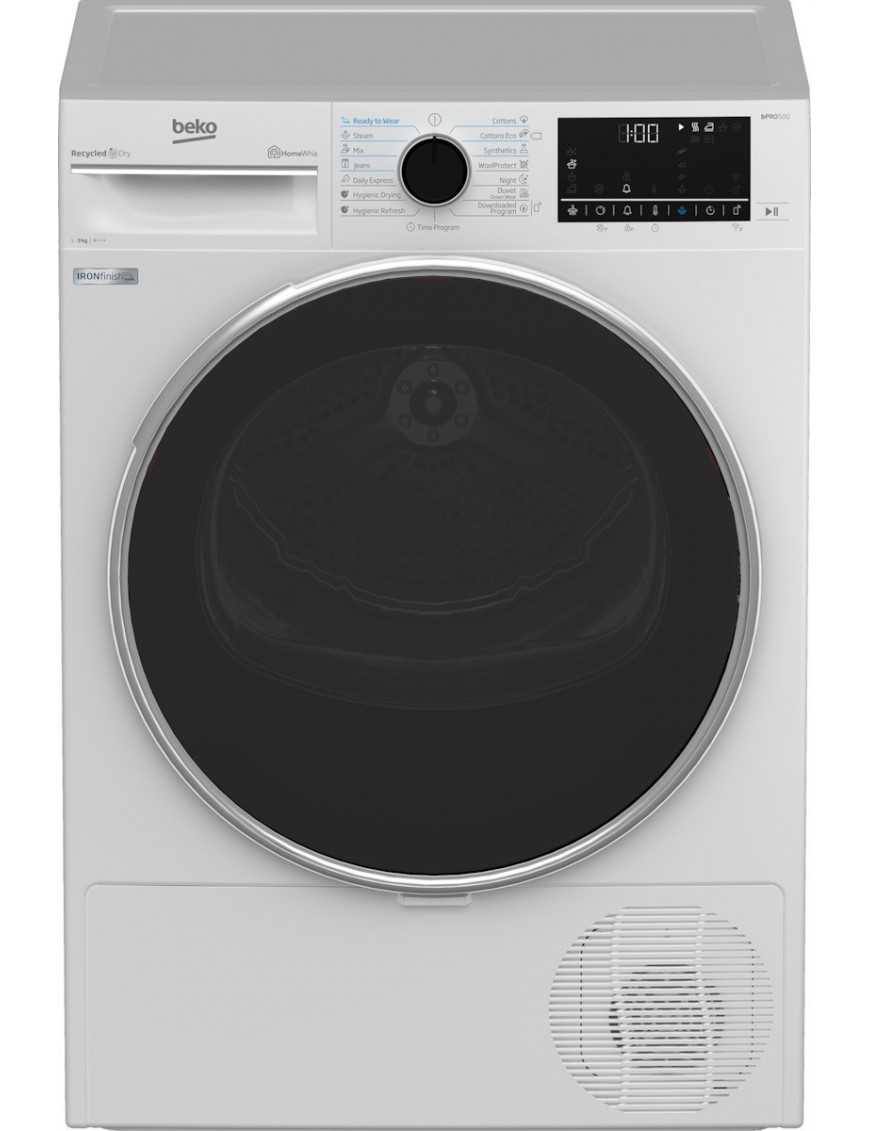 BEKO B5T69243 Στεγνωτήριο 9kg A+++ με Αντλία Θερμότητας