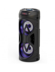Akai ABTS-530BT Φορητό ηχείο 2.0 Bluetooth karaoke με TWS, USB, LED και micro SD – 10 W