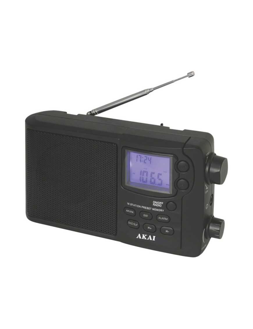 Akai APR-2418 Φορητό ψηφιακό ραδιόφωνο παγκοσμίου λήψης 12 μπάντες