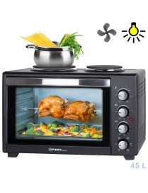 First Austria FA-5045-4 Φουρνάκι με αέρα, φως και 2 μάτια 45 L 3200 W