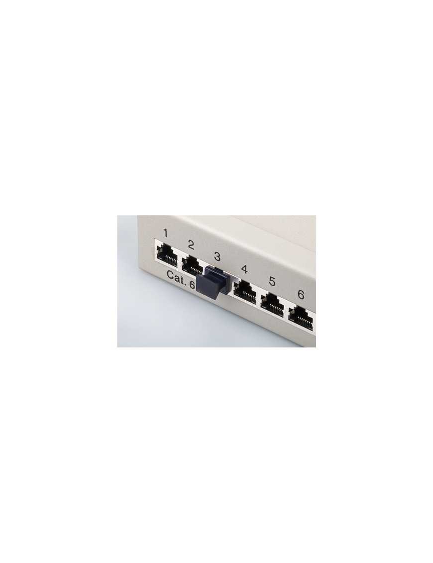 GOOBAY κάλυμμα προστασίας για θύρα RJ45 50527 με λαβή, μαύρο, 10τμχ