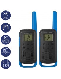 Motorola TALKABOUT T62 Walkie Talkie Μπλε 8 km