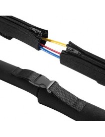 BRATECK Δεματικό Καλωδίων τύπου Flex Wrap CC15-1, με φερμουάρ, Φ30cm x1m