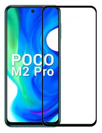 POWERTECH Tempered Glass 5D, full glue, Xiaomi Poco M2 Pro 2020, μαύρο