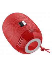 BOROFONE φορητό ηχείο BR6, Bluetooth/3.5mm/USB/SD Card, κόκκινο