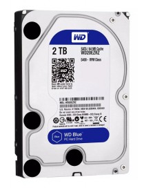 WD Blue Σκληρός Δίσκος WD20EZRZ 2TB, 3.5", 64MB Cache, 5400RPM, 6Gb/s