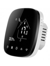 Smart θερμοστάτης πετρελαίου BHT-001-GBLW, WiFi, μαύρος