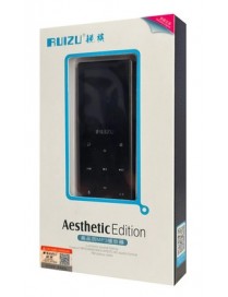 RUIZU MP3 player D51 με ηχείο, 1.8", 8GB, BT, ελληνικό μενού, μαύρο