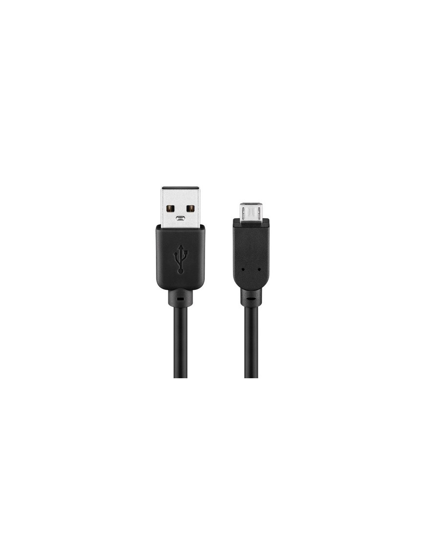 GOOBAY καλώδιο USB 2.0 σε Micro USB 93181, 1.5m, μαύρο