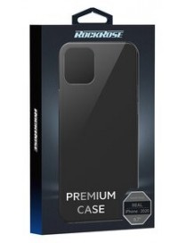 ROCKROSE θήκη σιλικόνης Real για iPhone12 mini, μαύρη