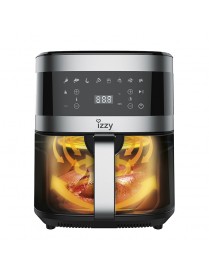 Izzy IZ-8207 Φριτέζα Αέρος με Αποσπώμενο Κάδο 7lt Ασημί
