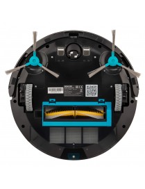 Sencor SRV 4200BK Σκούπα Ρομπότ για Σκούπισμα & Σφουγγάρισμα με Wi-Fi Μαύρη