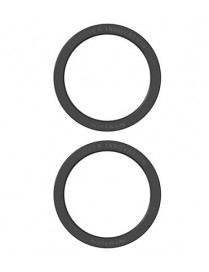 NILLKIN μαγνητικό ring SnapLink Air για smartphone, μαύρο, 2τμχ