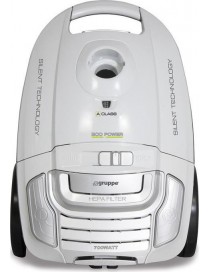 Gruppe VCB43C16A Silent Ηλεκτρική Σκούπα 700W με Σακούλα 3lt Λευκή