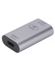 POWERTECH αντάπτορας USB-C σε Mini DisplayPort PTH-098, 4K/60Hz, γκρι