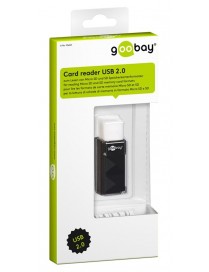 GOOBAY card reader 95682 για SD κάρτα μνήμης, 480 Mbps, μαύρο