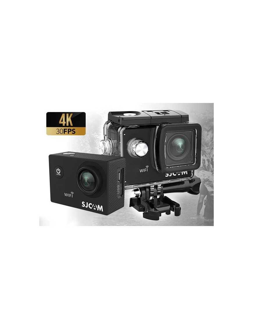 SJCAM action camera SJ4000-WIFI, 2" LCD, 4K, 12MP, αδιάβροχη, μαύρη