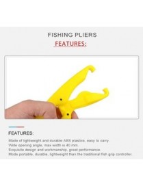 Fish gripper χεριού FISH-0023, ABS, κίτρινο