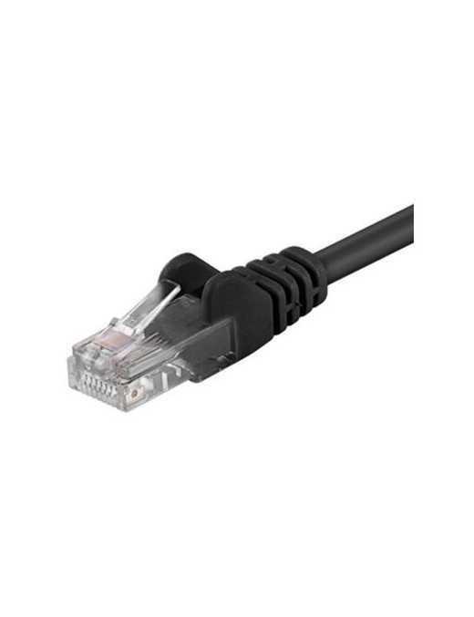 GΟOBAY καλώδιο δικτύου 68649, CAT 5e U/UTP, CCA, PVC, 3m, μαύρο
