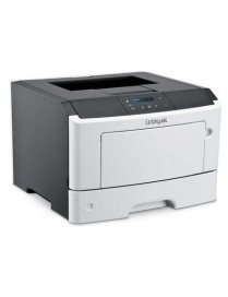 LEXMARK used Printer MS410DN, laser, monochrome, low toner/drum