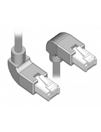 POWERTECH καλώδιο δικτύου CAB-N162, Cat 5e U/UTP, CCA 26AWG, 1m, γκρι