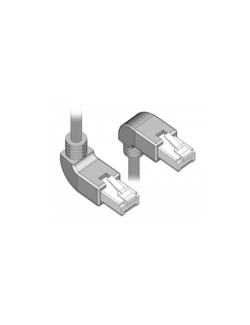 POWERTECH καλώδιο δικτύου CAB-N162, Cat 5e U/UTP, CCA 26AWG, 1m, γκρι