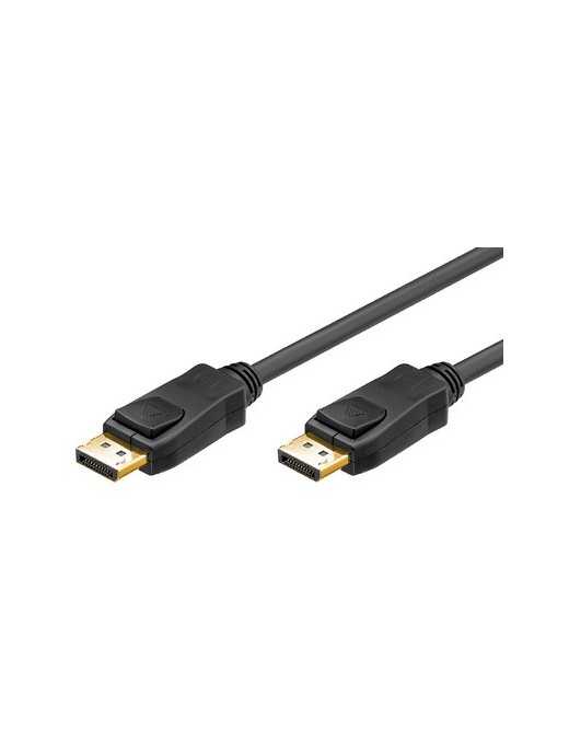 GOOBAY καλώδιο DisplayPort 1.2 VESA 65925, 4K/60Hz 21.6Gbit/s, 5m, μαύρο