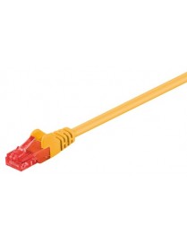 GΟOBAY καλώδιο δικτύου 68408, CAT 6 U/UTP, CCA, PVC, 3m, κίτρινο